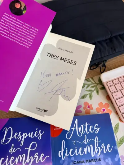 Set de libros autografiados de Joana Marcús - miniatura 3