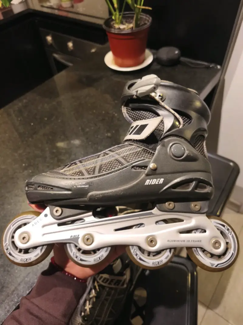 Patines en línea Rider con protecciones - 3