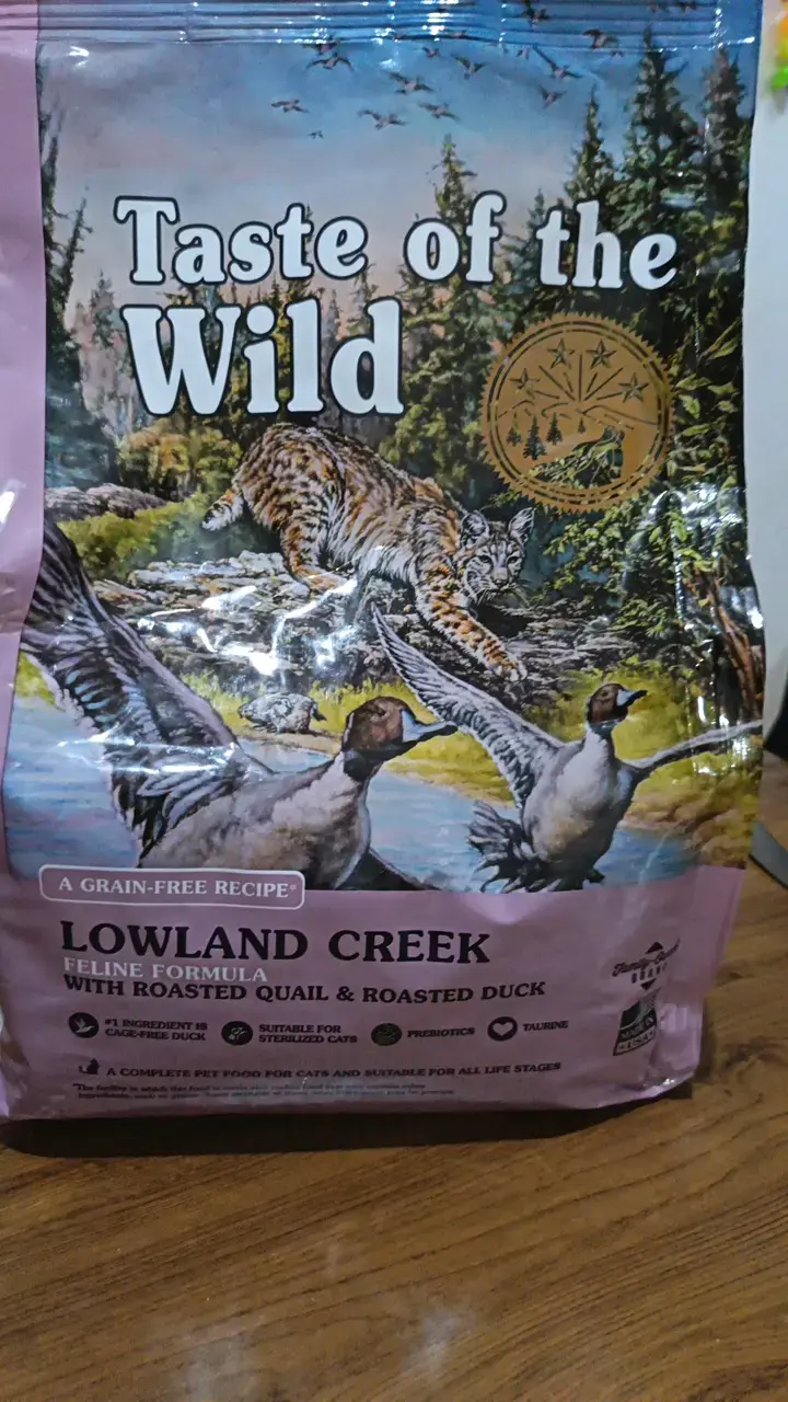 Alimento para gatos Taste of the Wild Lowland Creek
