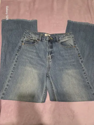 Jeans de mezclilla azul claro sibylla - miniatura 1