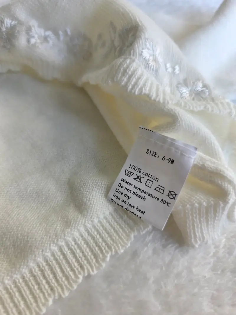 Chaleco blanco 9m - 4
