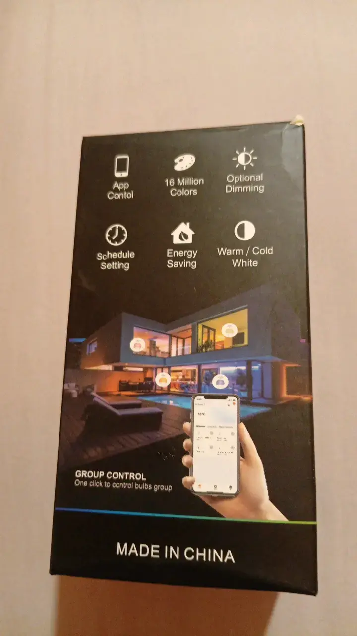 Ampolleta LED Inteligente RGB con Control App - 2