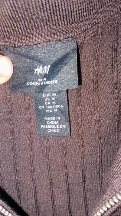 Polera Polo Acanalada Unisex HYM EN BUEN ESTADO M! - miniatura 4