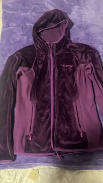 Chaqueta polar morada con capucha Marmot - miniatura 1