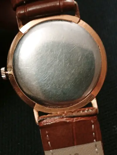 Reloj de pulsera vintage Marvin con correa de cuero - miniatura 6