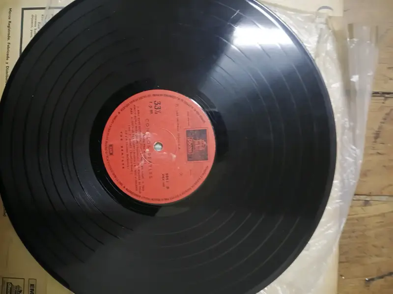 Vinilo 'Con Los Beatles' EMI original - 3