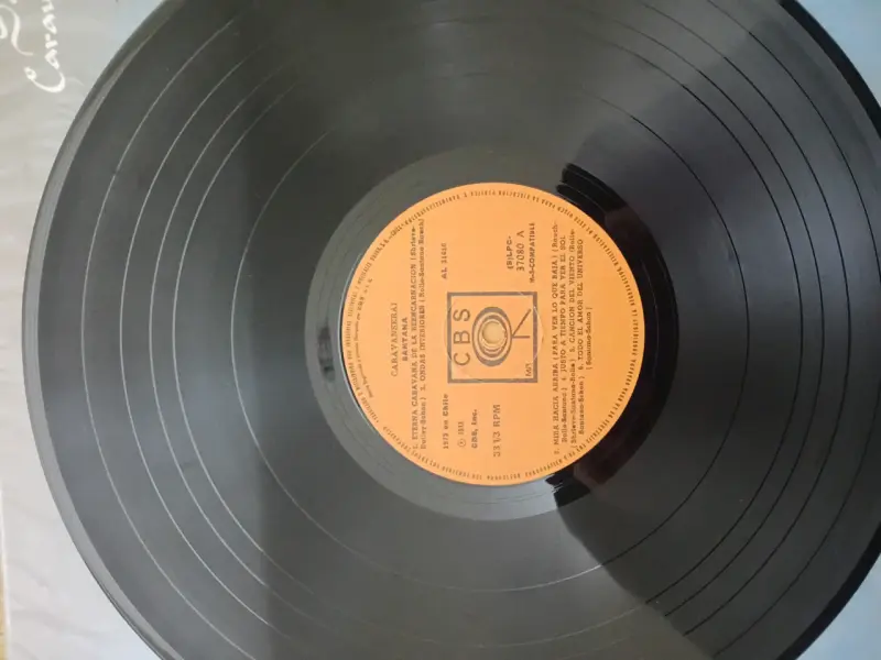 Vinilo Santana Caravanserai Edición Chilena - 3