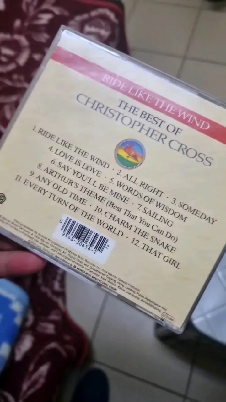 CD The Best of Christopher Cross Ride Like the Wind - 2