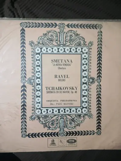 Vinilo Clásico Smetana Ravel Tchaikovsky - miniatura 1
