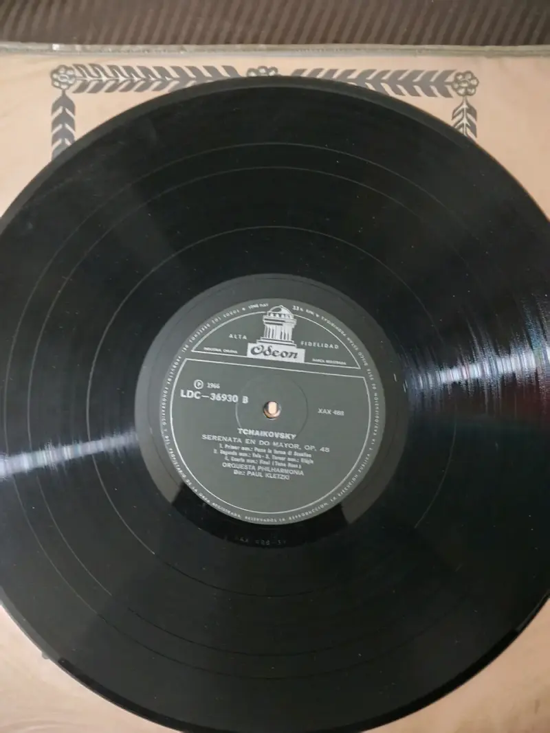 Vinilo Clásico Smetana Ravel Tchaikovsky - 3