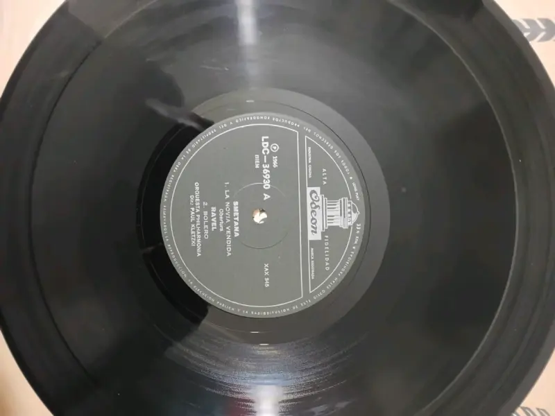 Vinilo Clásico Smetana Ravel Tchaikovsky - 4