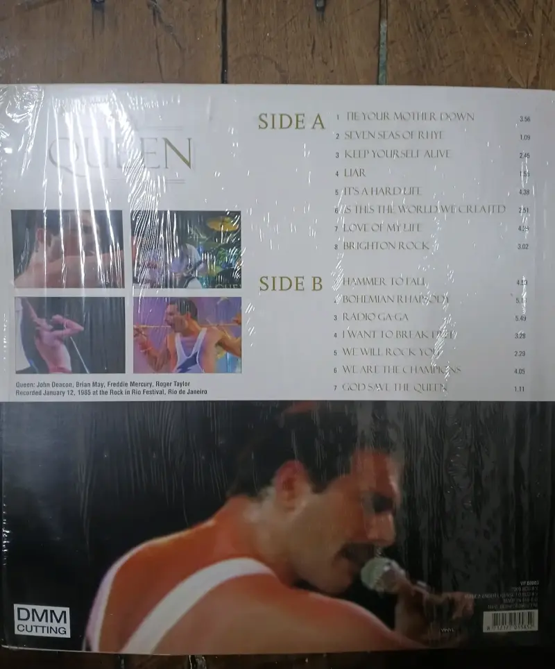 Vinilo Queen Rock You From Rio - Live - 2