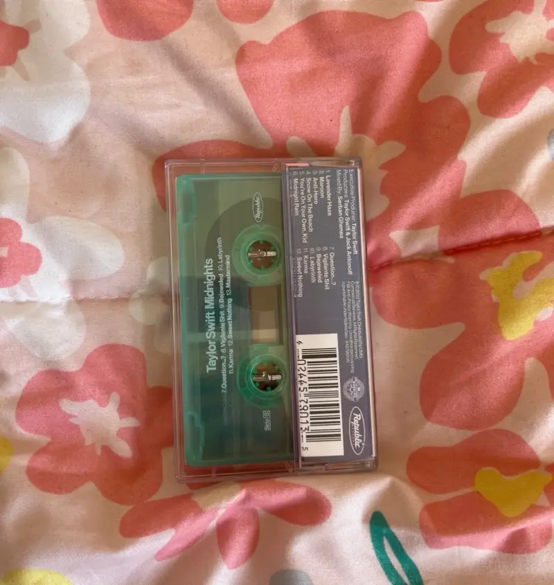 Cassette Taylor Swift Midnights Edición Limitada - 2