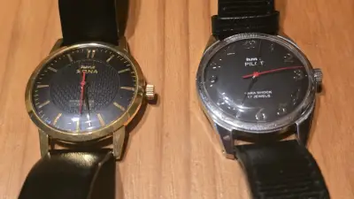 Pack 2 Relojes Mecánicos HMT (Sona + Pilot) - miniatura 1
