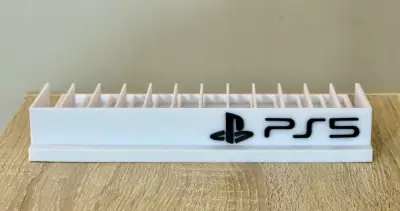 Organizador de Juegos PS5 Blanco - miniatura 1