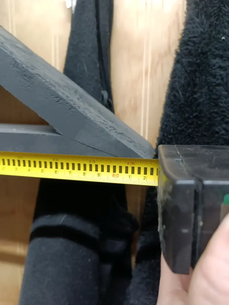 Estante de madera en forma de pentagrama - 4