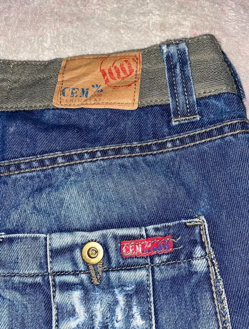 Jeans cargo tiro bajo - 6
