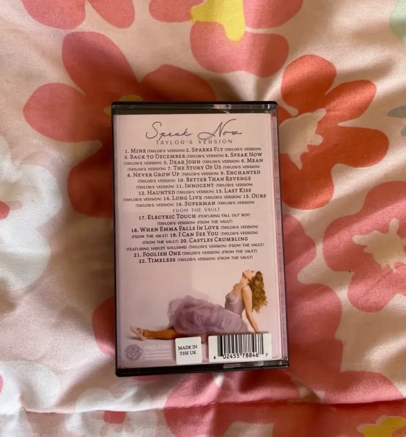 Cassette Speak Now Taylor's Version - 2