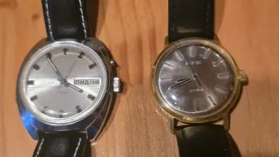 Pack 2 Relojes Rusos Vintage USSR - miniatura 1