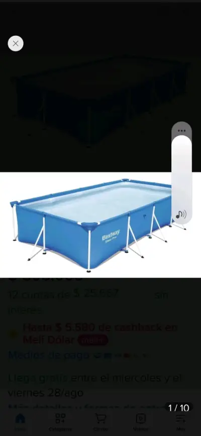 Piscina estructural Bestway 4x2.1 mts - miniatura 3