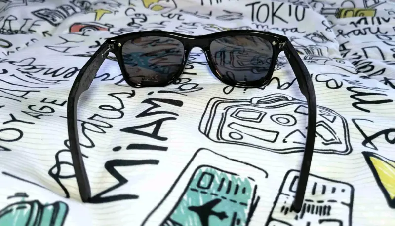 Lentes de sol azules espejado polarizado UV400 - 2