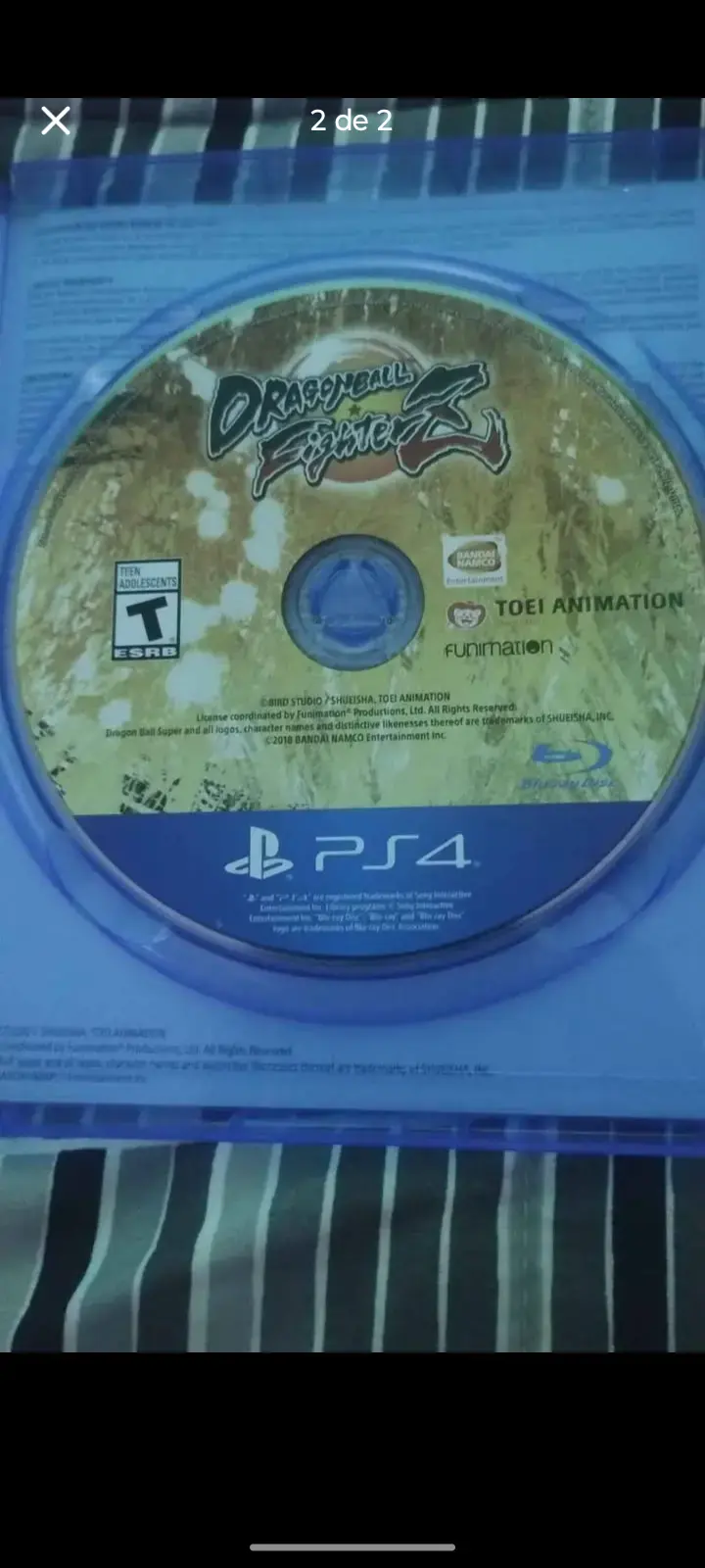 Juego PS4 Dragon Ball FighterZ en buen estado - 2