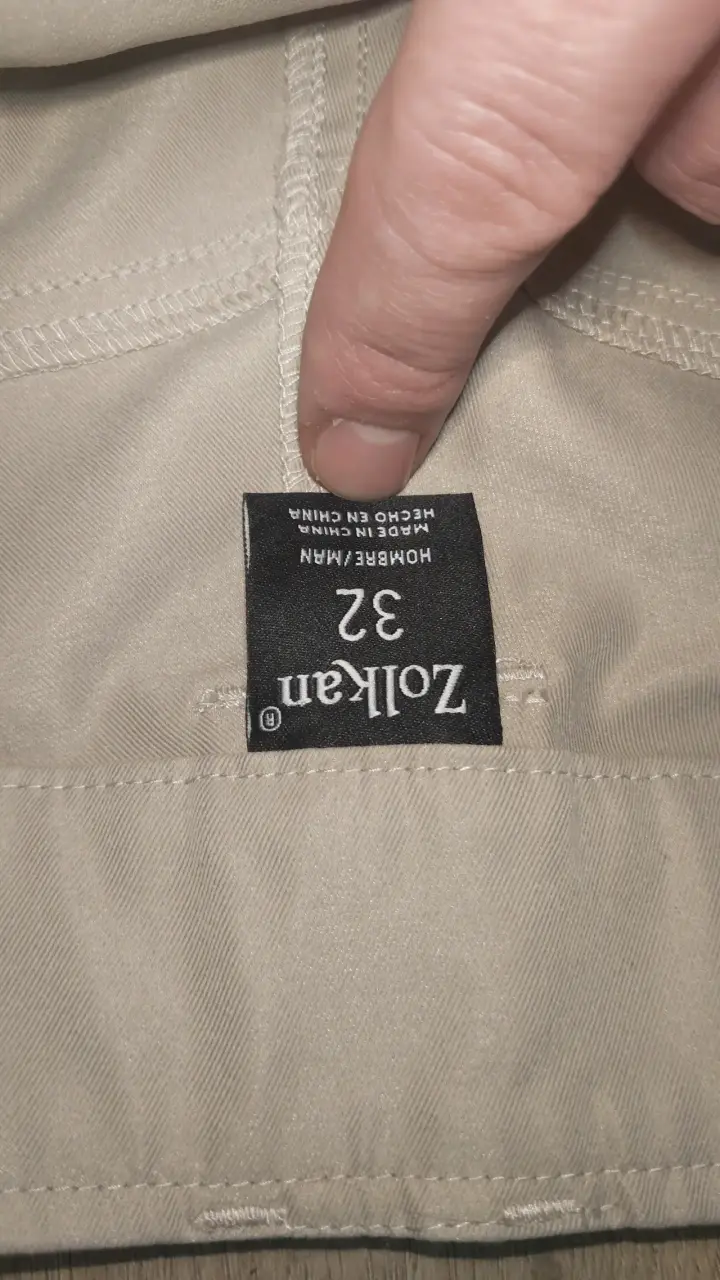 Pantalones beige Zolkan para hombre - 4