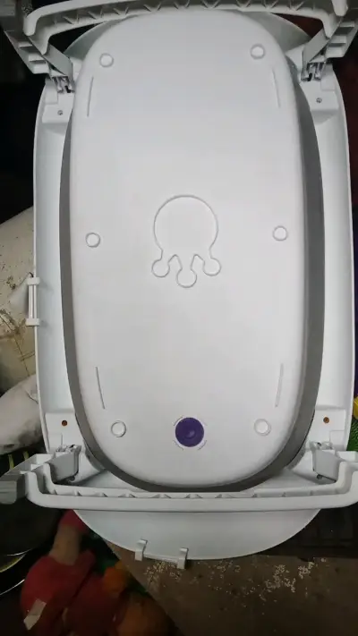 Tina de baño plegable para bebé Infanti con cojín - miniatura 3