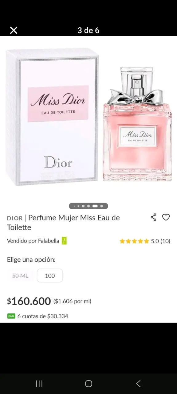 Perfume Miss Dior Eau de Toilette 100ml - 2