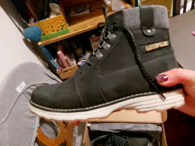 Botas Caterpillar negras para mujer - miniatura 1