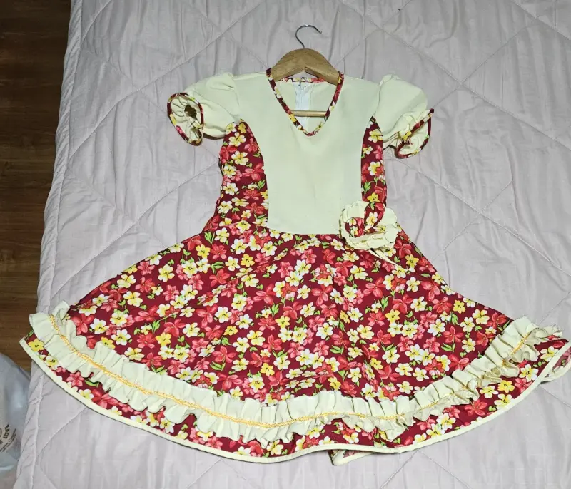 Vestido de cueca niña - 1
