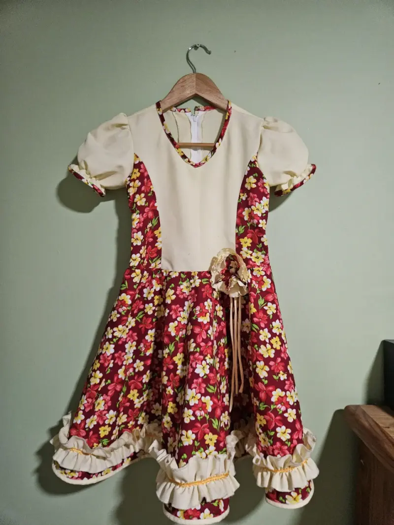 Vestido de cueca niña - 2