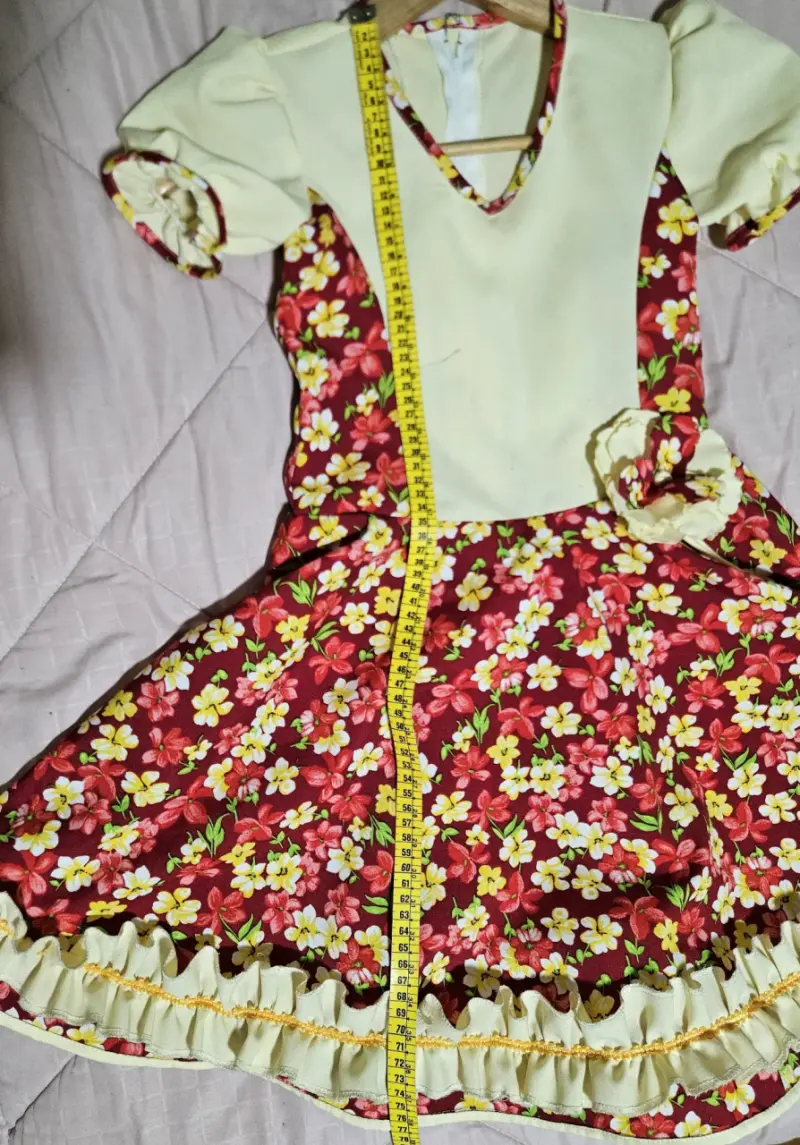 Vestido de cueca niña - 5