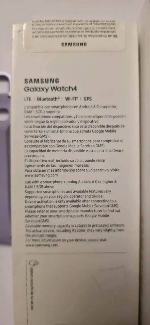 Samsung Galaxy Watch4 con correa adicional - 2