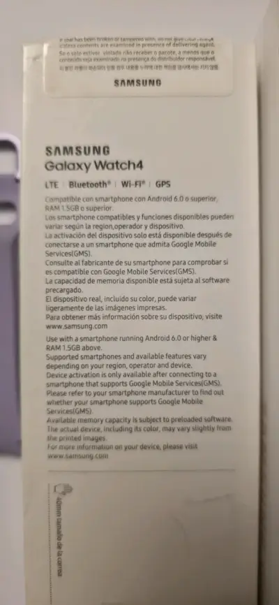 Samsung Galaxy Watch4 con correa adicional - miniatura 2