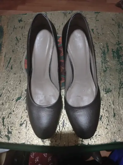 Zapatos de Tacón Negro Mujer Talla 40 - miniatura 1