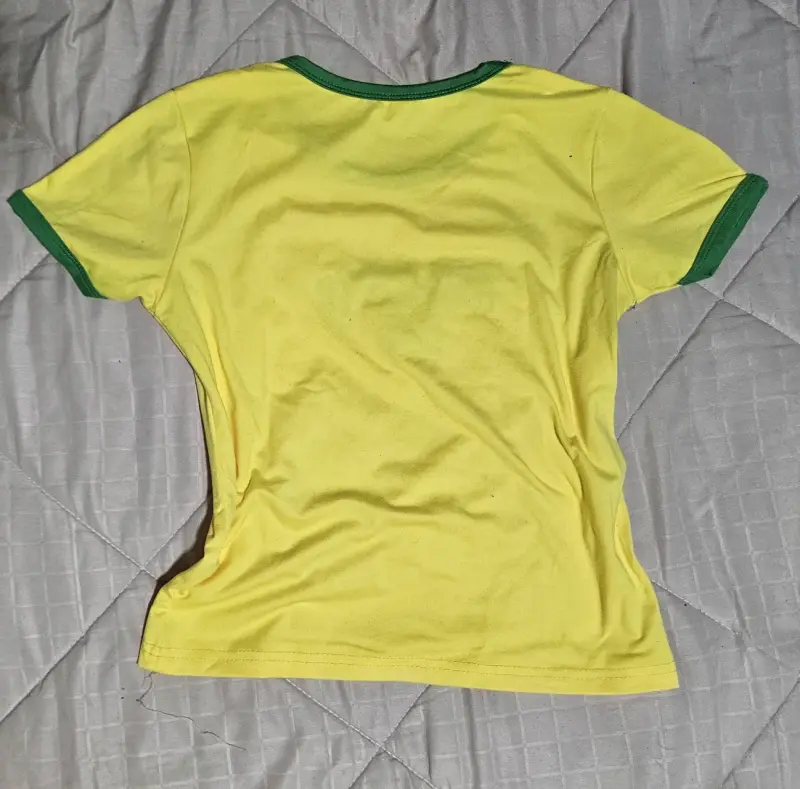 Polera amarilla Brasil - 2