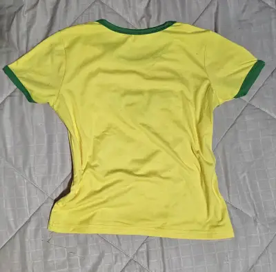 Polera amarilla Brasil - miniatura 2