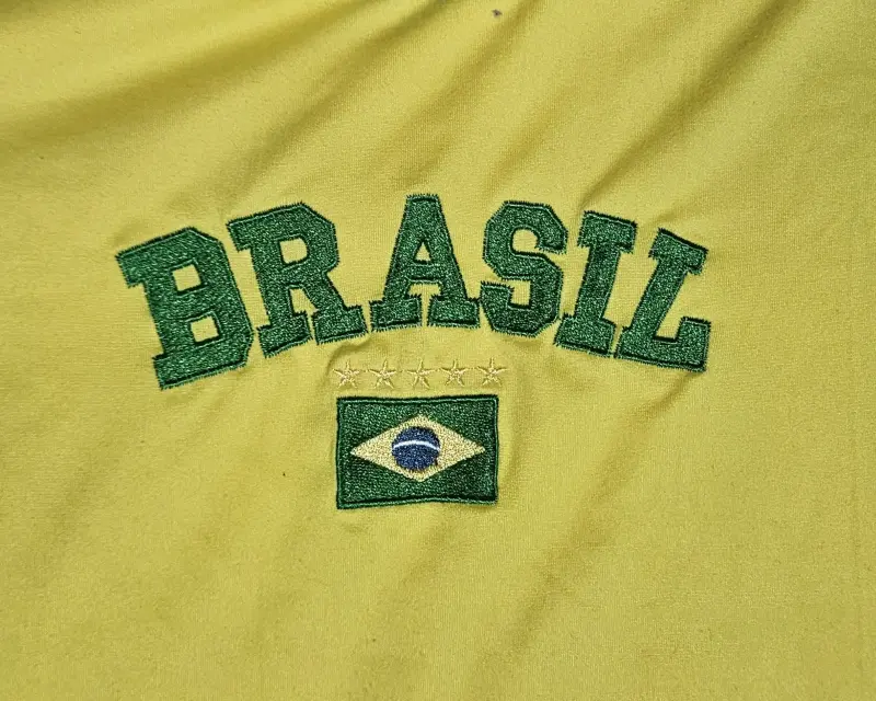 Polera amarilla Brasil - 3