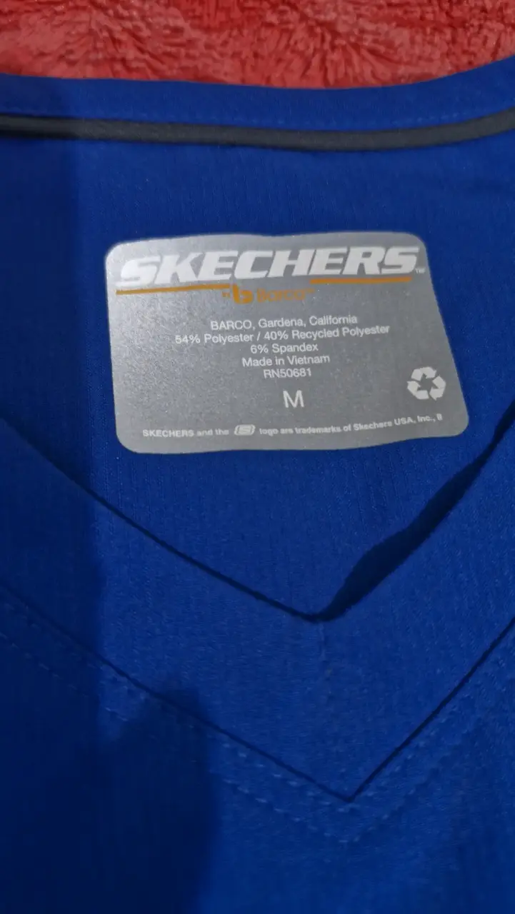 Conjunto de uniforme médico azul Skechers - 2