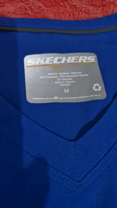 Conjunto de uniforme médico azul Skechers - miniatura 2