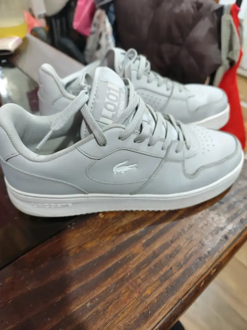 Zapatillas deportivas grises Lacoste para hombre - 2