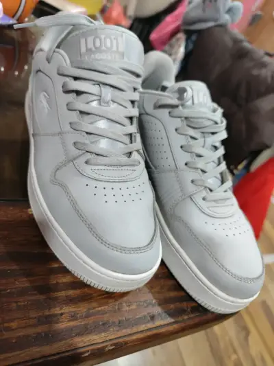 Zapatillas deportivas grises Lacoste para hombre - miniatura 3