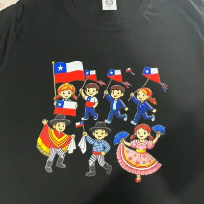 Poleras en DTF 100% algodón - miniatura 2
