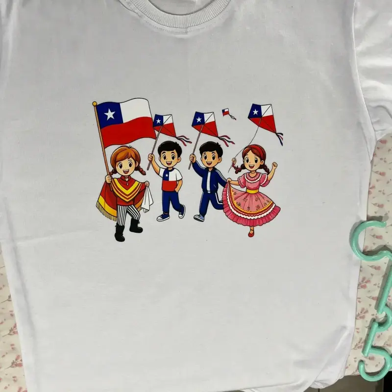 Poleras en DTF 100% algodón - 3