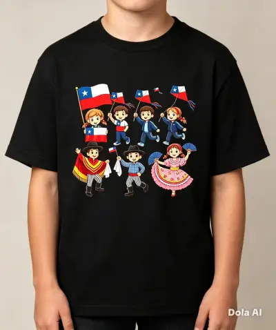 Poleras en DTF 100% algodón - miniatura 4