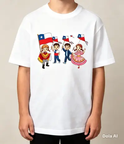 Poleras en DTF 100% algodón - miniatura 5