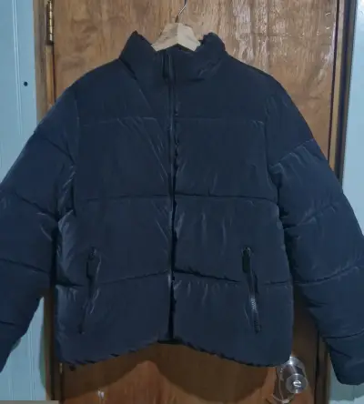 Chaqueta acolchada negra talla XL - miniatura 1