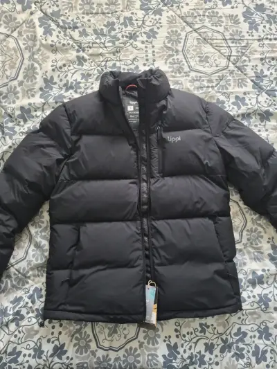 Chaqueta de pluma negra para hombre Lippi - miniatura 1
