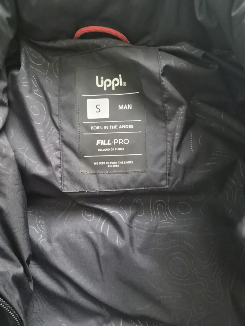 Chaqueta de pluma negra para hombre Lippi - 2